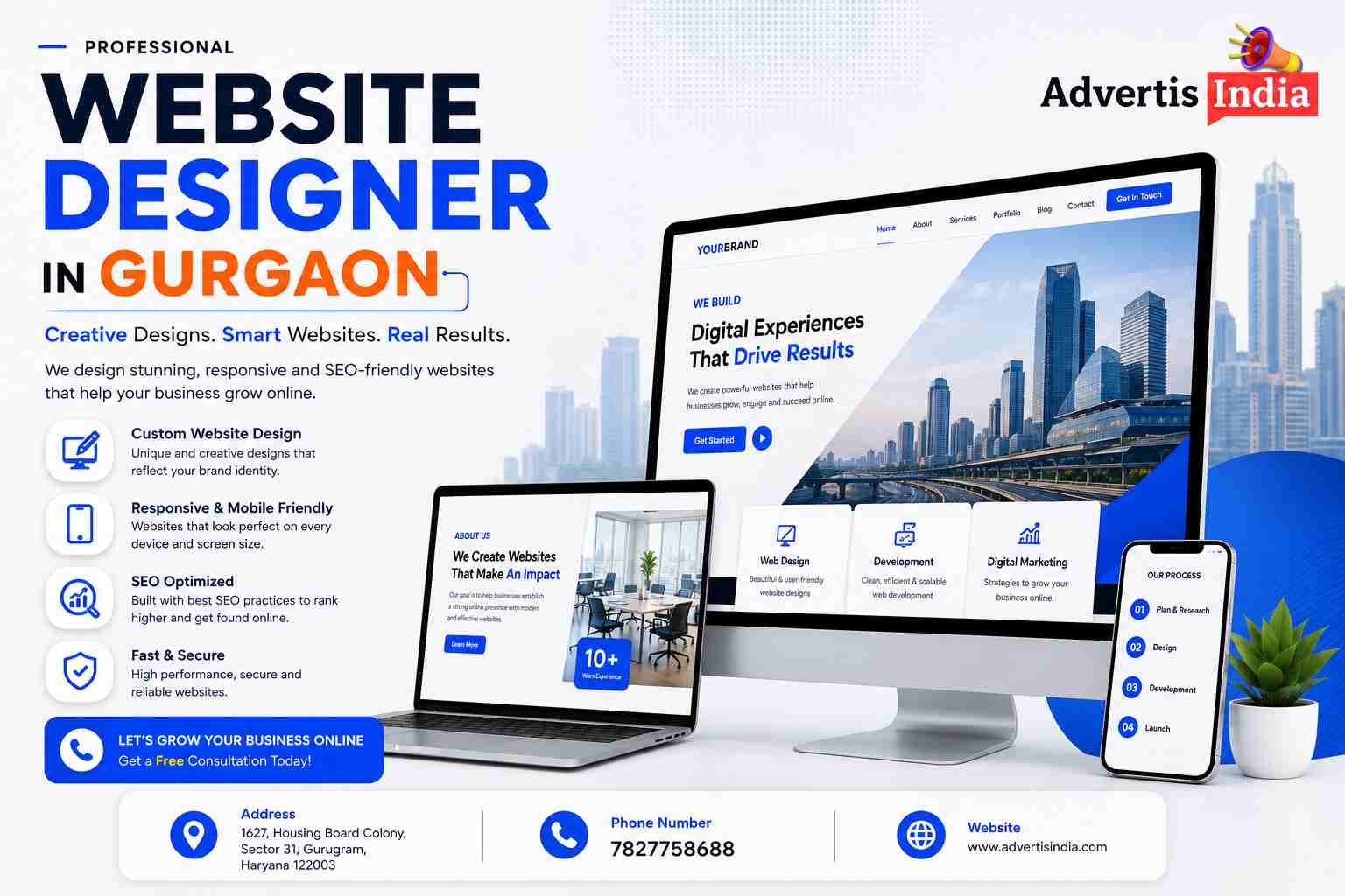 Why Choosing the Right Website Designer in Gurgaon Matters for Your Business